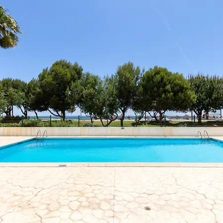 Superb Front Beach Carteia Flat Quarteira Exterior photo